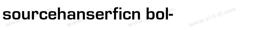 sourcehanserficn bol字体转换